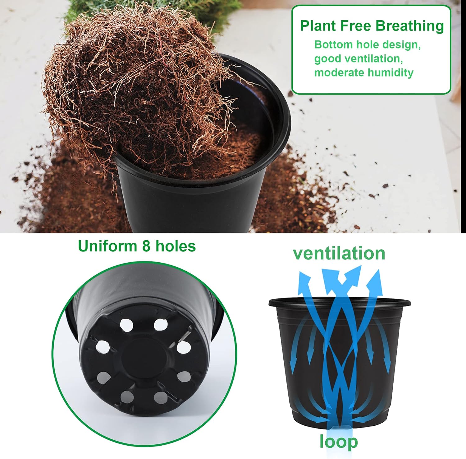 PLANT NURSERY POTS | SEED STARTING POTS | GreenTonez