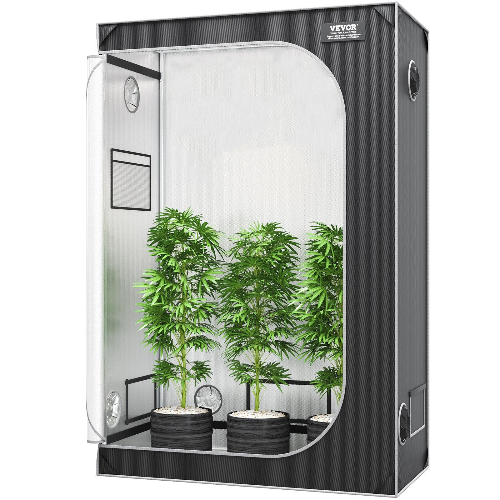 HYDROPONIC GROW TENT 122×61×183CM | GreenTonez