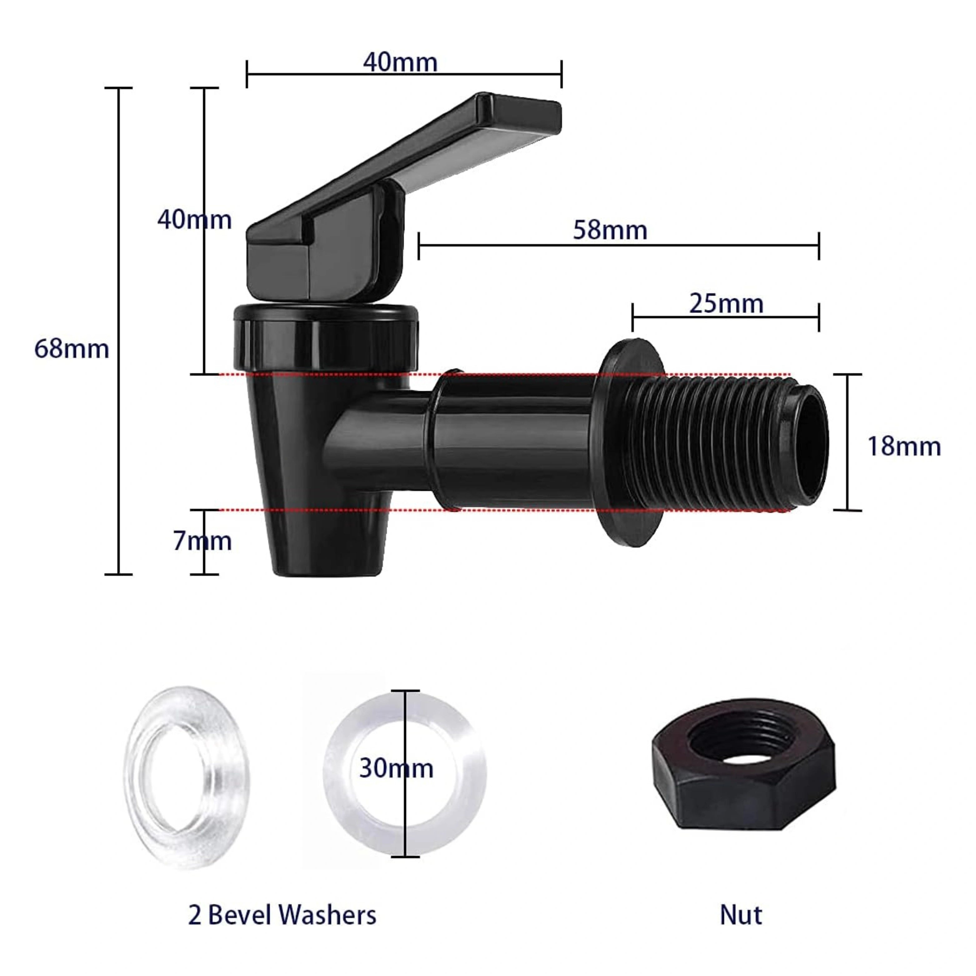 PLASTIC BUCKET FAUCET | GreenTonez