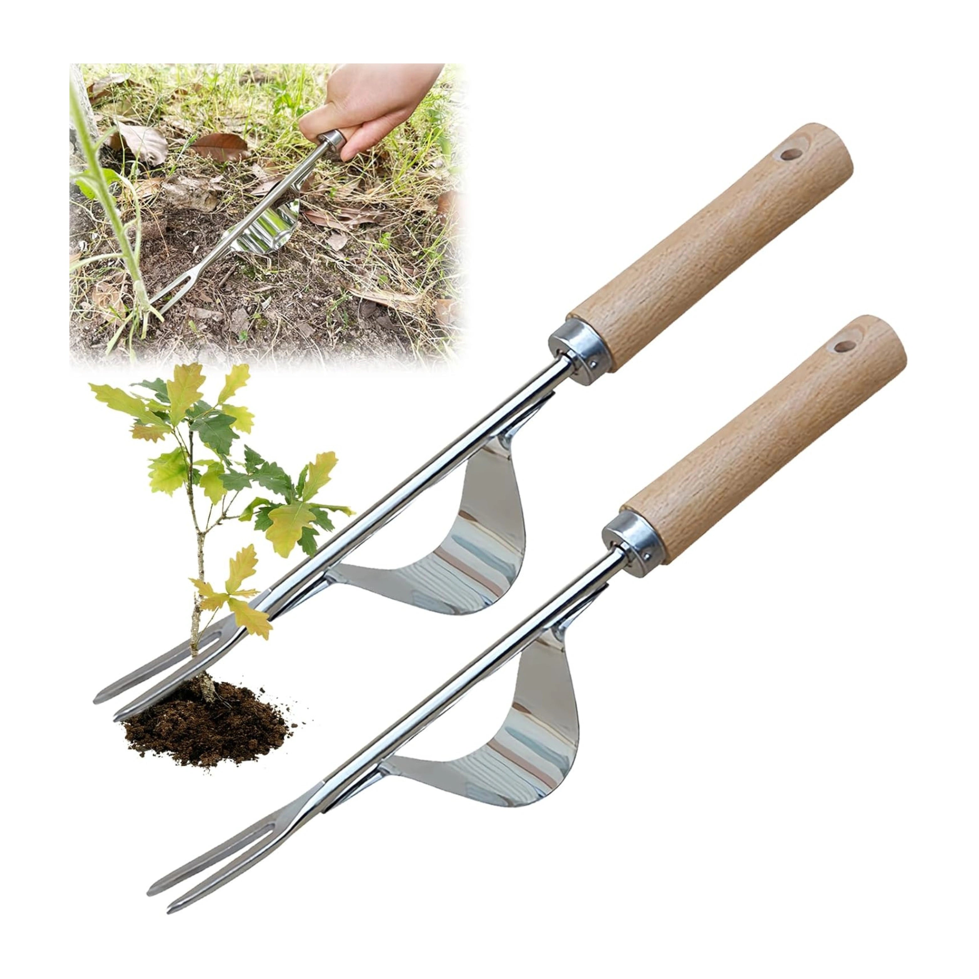 STAINLESS STEEL ROOT WEEDER | GreenTonez