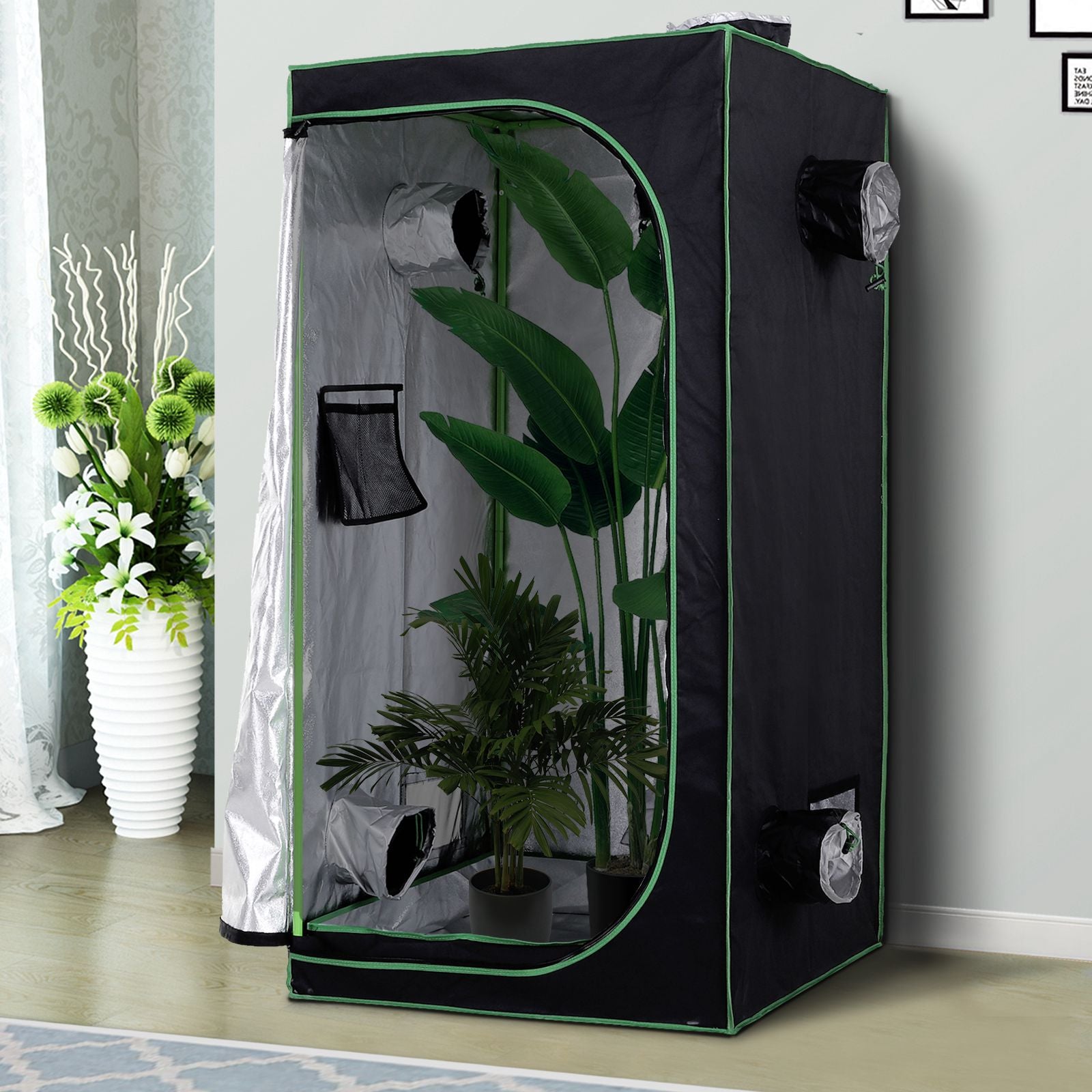 HYDROPONIC GROW TENT 80×80×160CM | GreenTonez